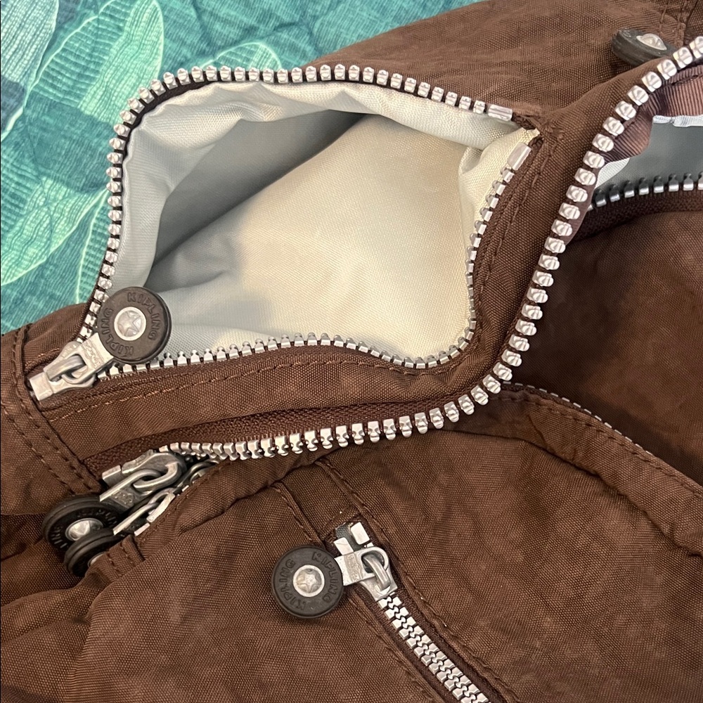 Kipling Brown Backpack WITHOUT Keychain - Picture 9 of 10